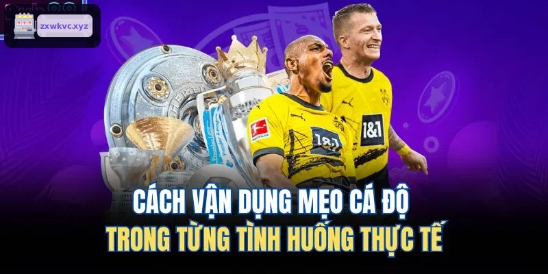 Cách áp dụng mẹo cá độ bóng đá hiệu quả trong thực tế