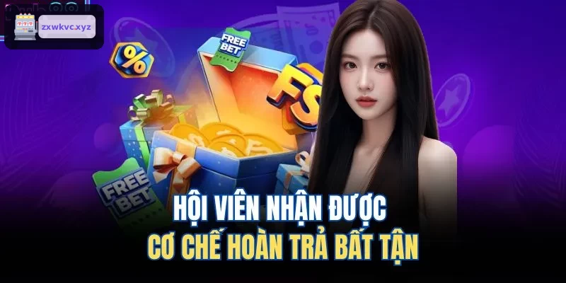 Thành viên tận hưởng cơ chế hoàn trả hấp dẫn